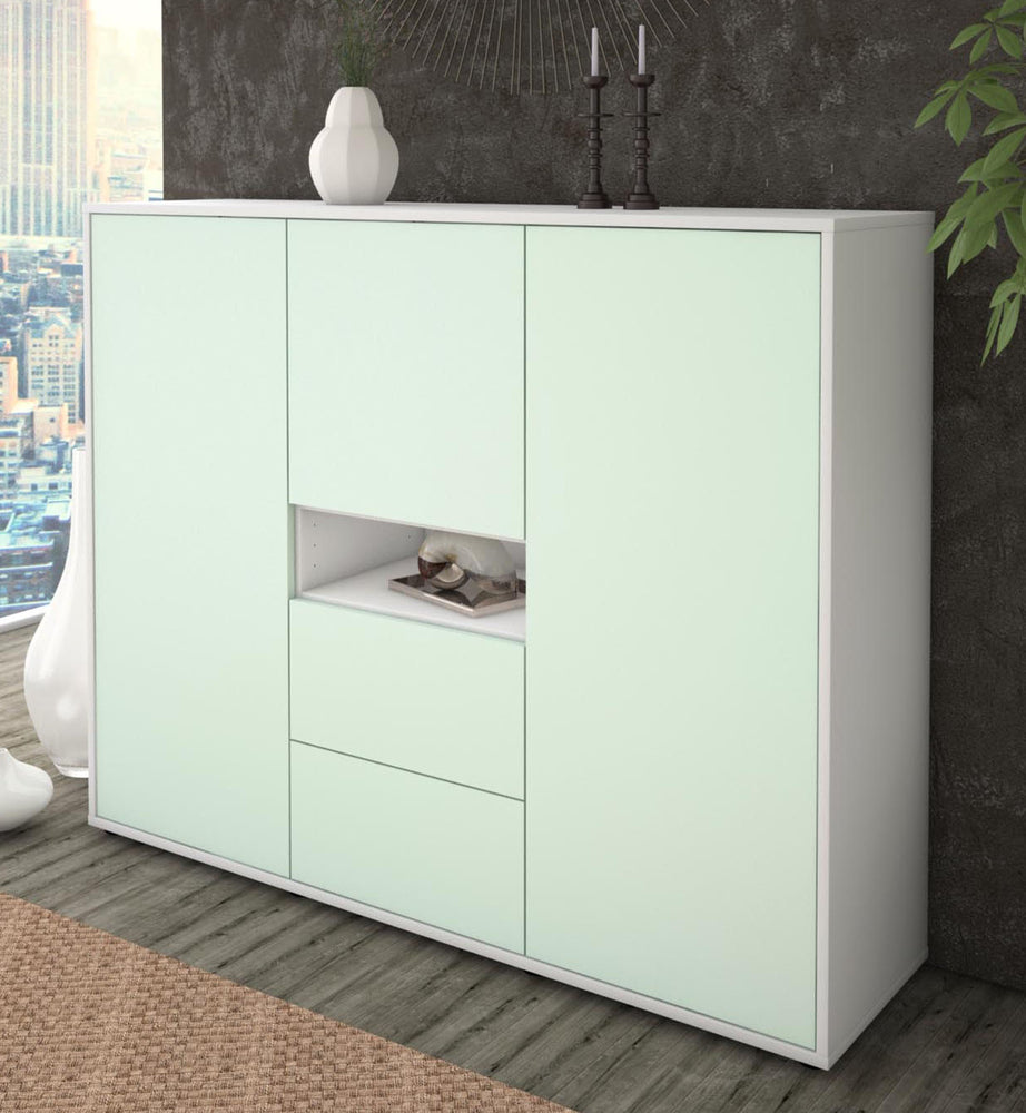 Highboard Olivia, Mint Studio (136x108x35cm) - Dekati GmbH