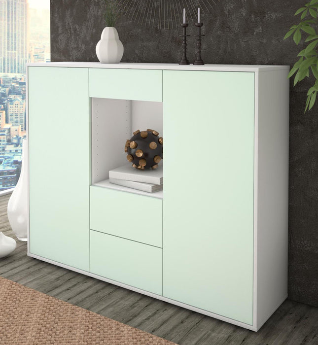 Highboard Ortensia, Mint Studio (136x108x35cm) - Dekati GmbH