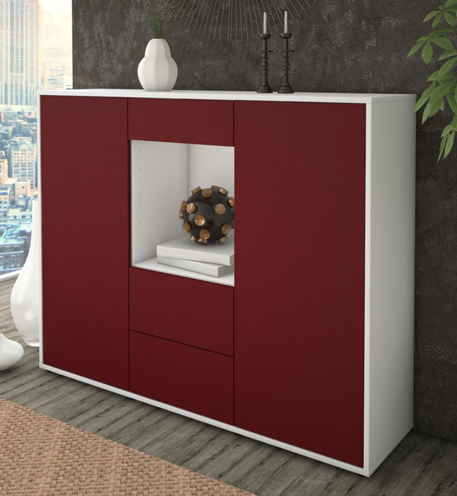 Highboard Ortensia, Bordeaux Studio (136x108x35cm) - Dekati GmbH