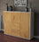 Highboard Pasquale, Eiche Studio (136x108x35cm) - Dekati GmbH