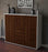 Highboard Pasquale, Walnuss Studio (136x108x35cm) - Dekati GmbH