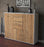 Highboard Patricia, Pinie Studio (136x108x35cm) - Dekati GmbH