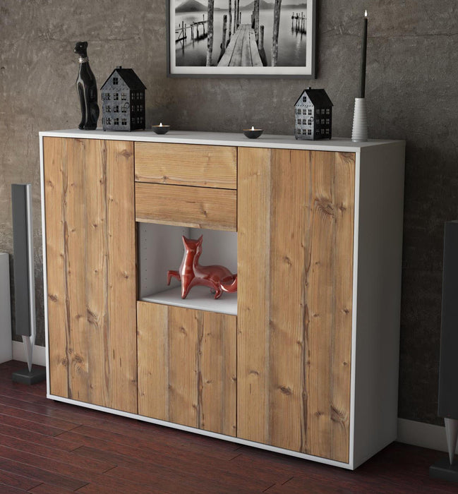 Highboard Penelope, Pinie Studio (136x108x35cm) - Dekati GmbH