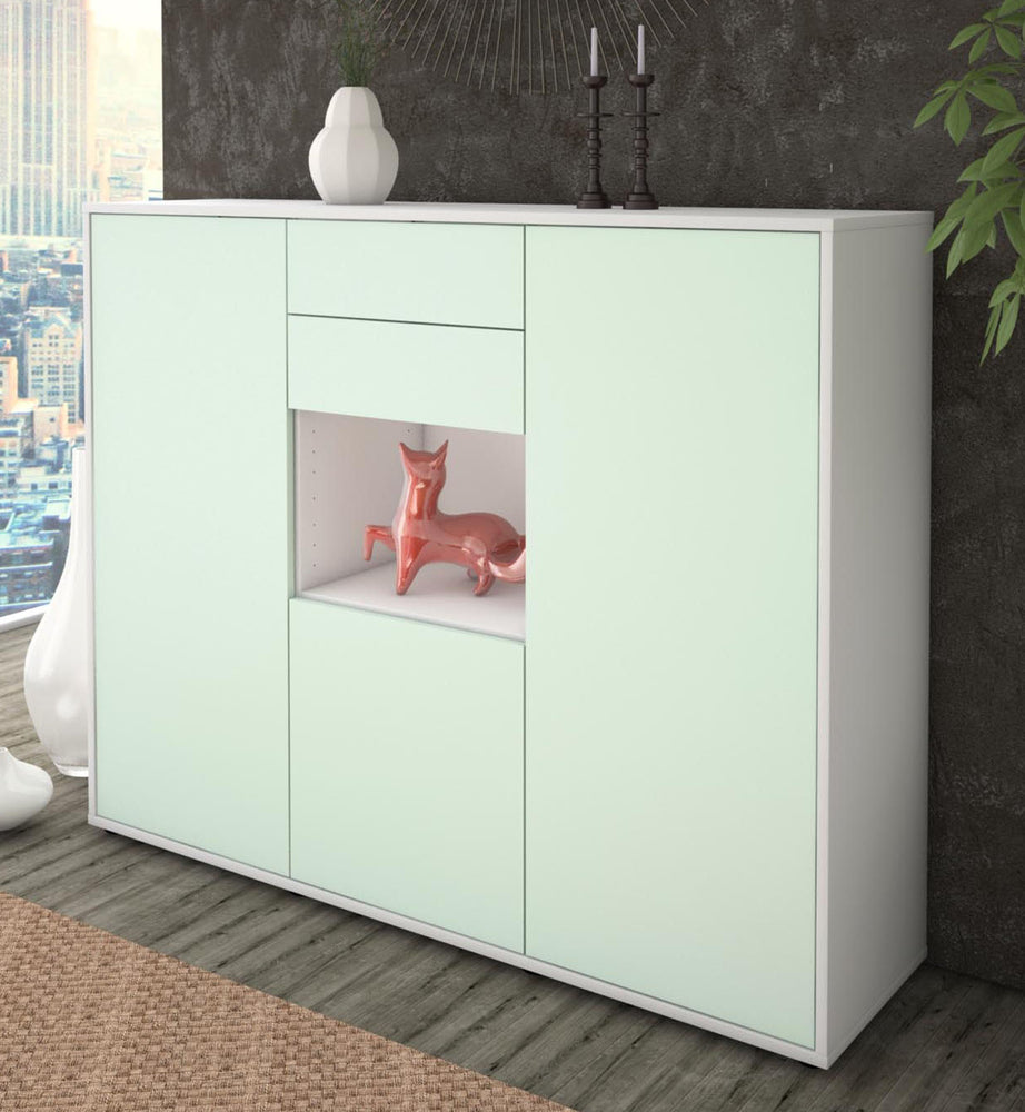 Highboard Penelope, Mint Studio (136x108x35cm) - Dekati GmbH