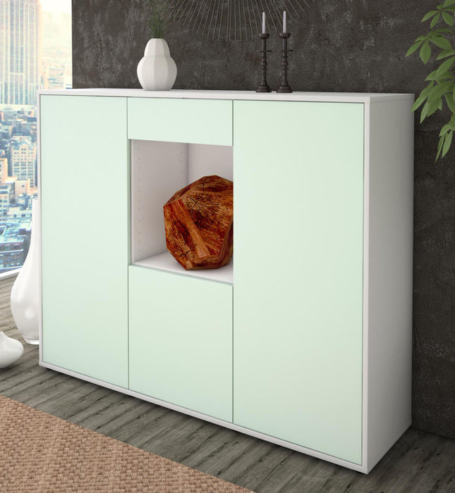 Highboard Peppina, Mint Studio (136x108x35cm) - Dekati GmbH