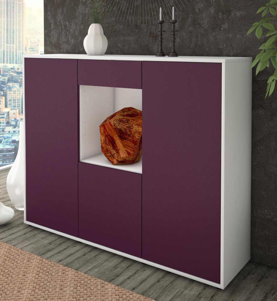 Highboard Peppina, Lila Studio (136x108x35cm) - Dekati GmbH