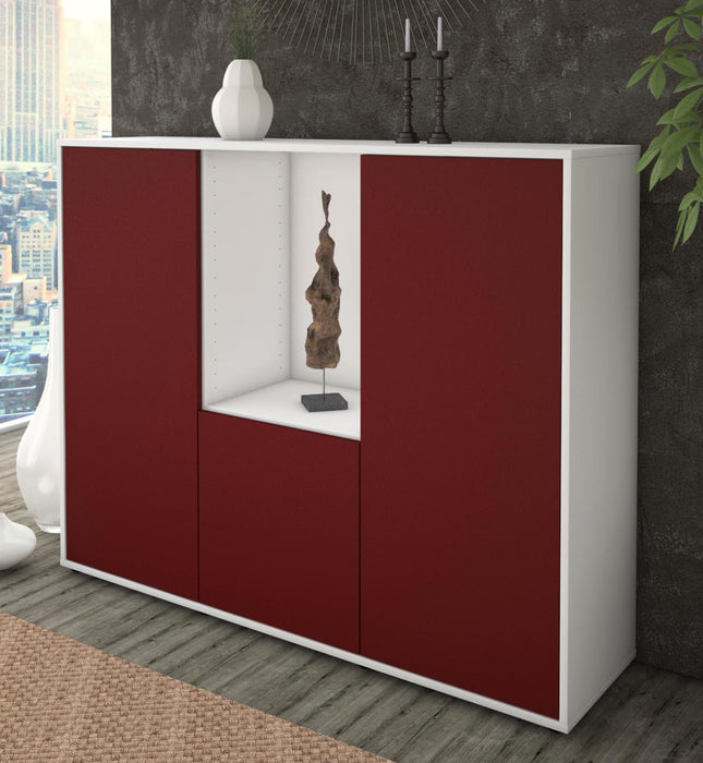 Highboard Pia, Bordeaux Studio (136x108x35cm) - Dekati GmbH