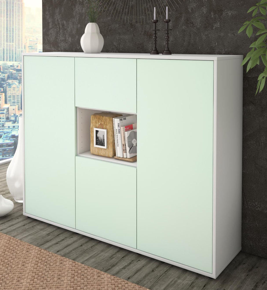 Highboard Pippa, Mint Studio (136x108x35cm) - Dekati GmbH