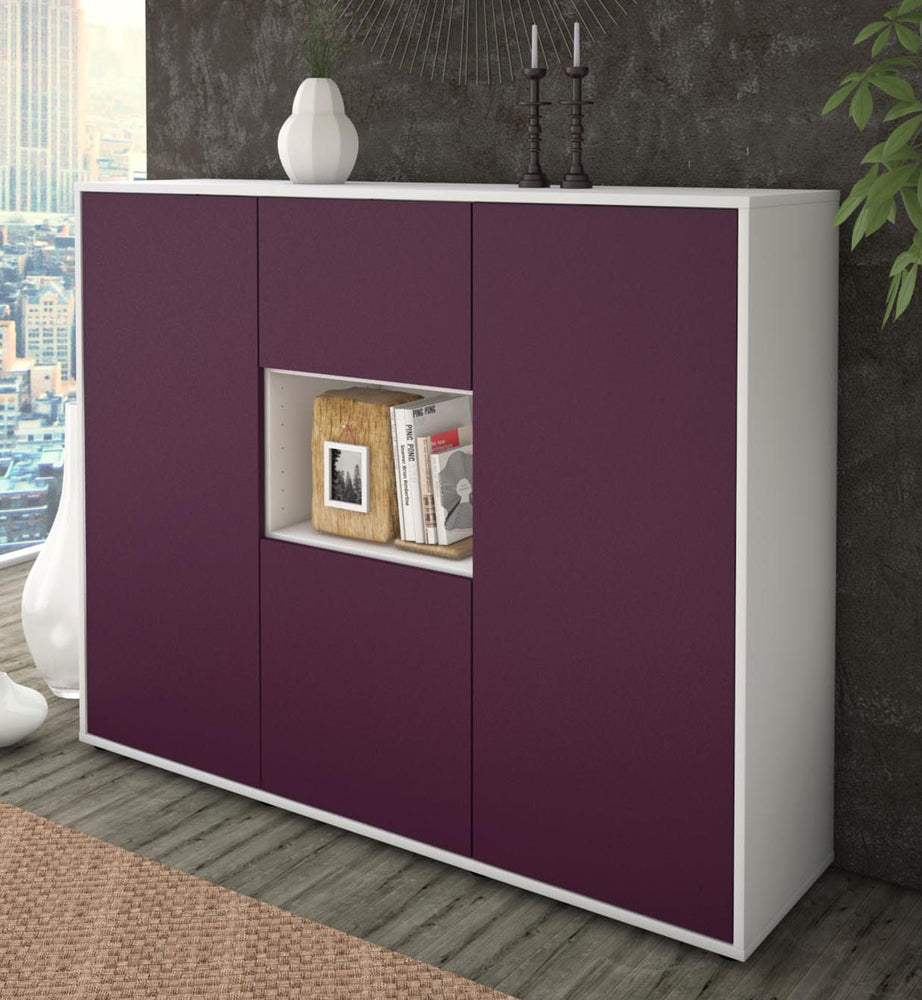 Highboard Pippa, Lila Studio (136x108x35cm) - Dekati GmbH