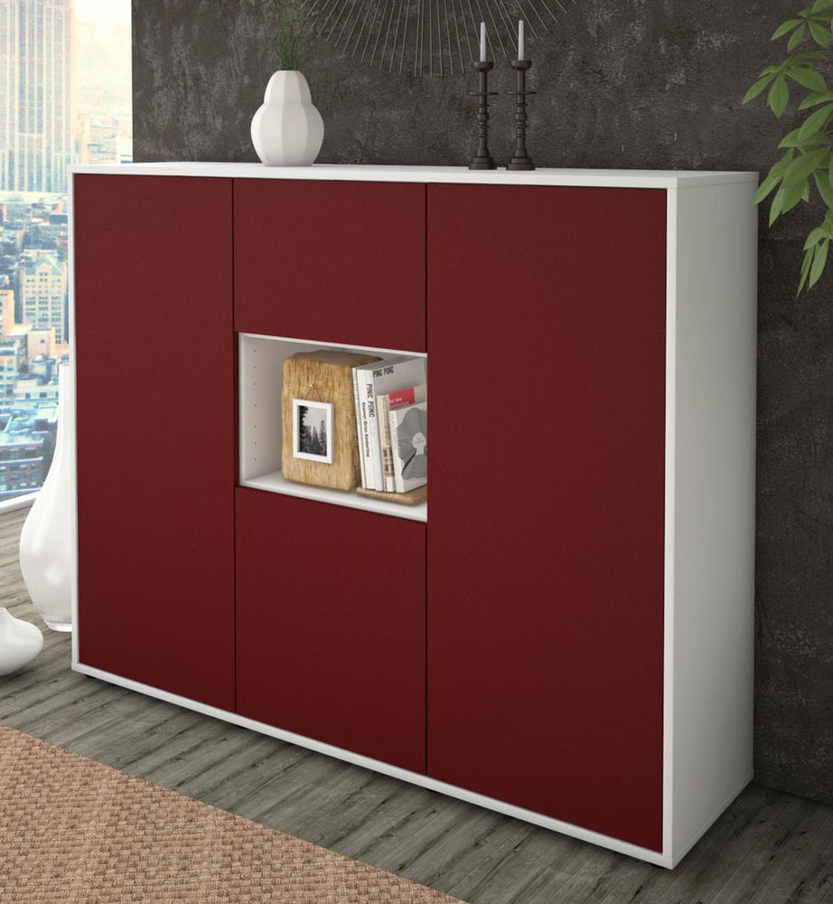 Highboard Pippa, Bordeaux Studio (136x108x35cm) - Dekati GmbH