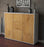 Highboard Polina, Eiche Studio (136x108x35cm) - Dekati GmbH