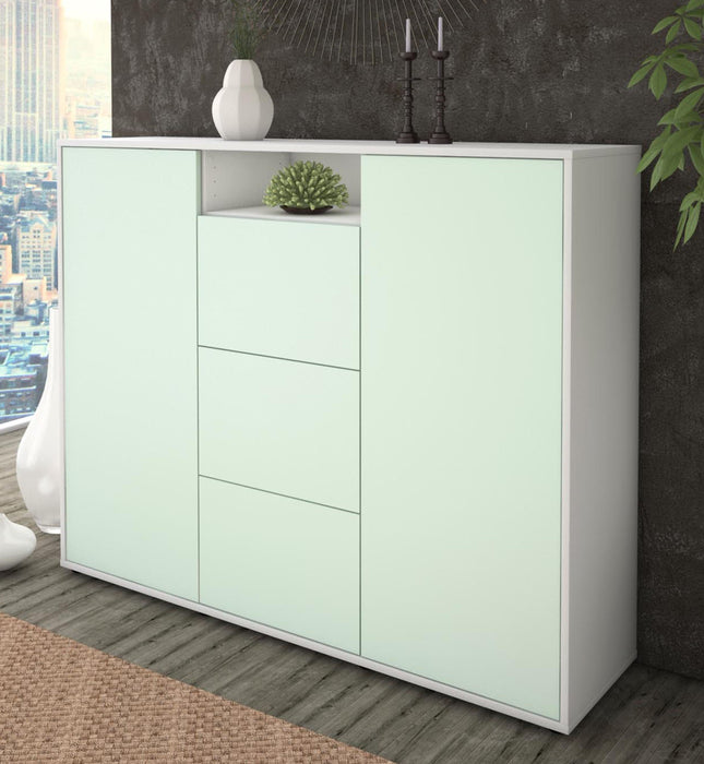 Highboard Quartilla, Mint Studio (136x108x35cm) - Dekati GmbH