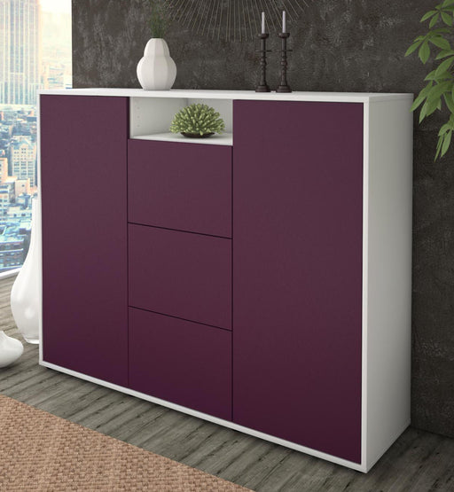 Highboard Quartilla, Lila Studio (136x108x35cm) - Dekati GmbH