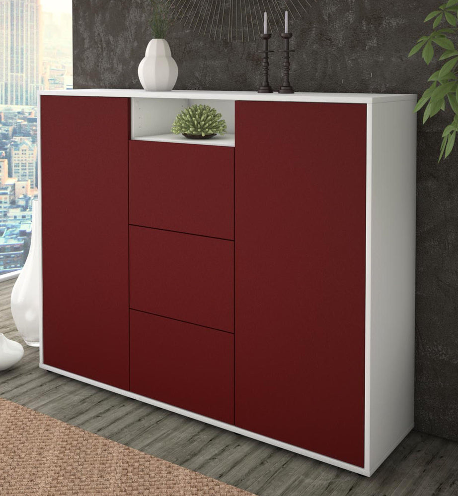 Highboard Quartilla, Bordeaux Studio (136x108x35cm) - Dekati GmbH