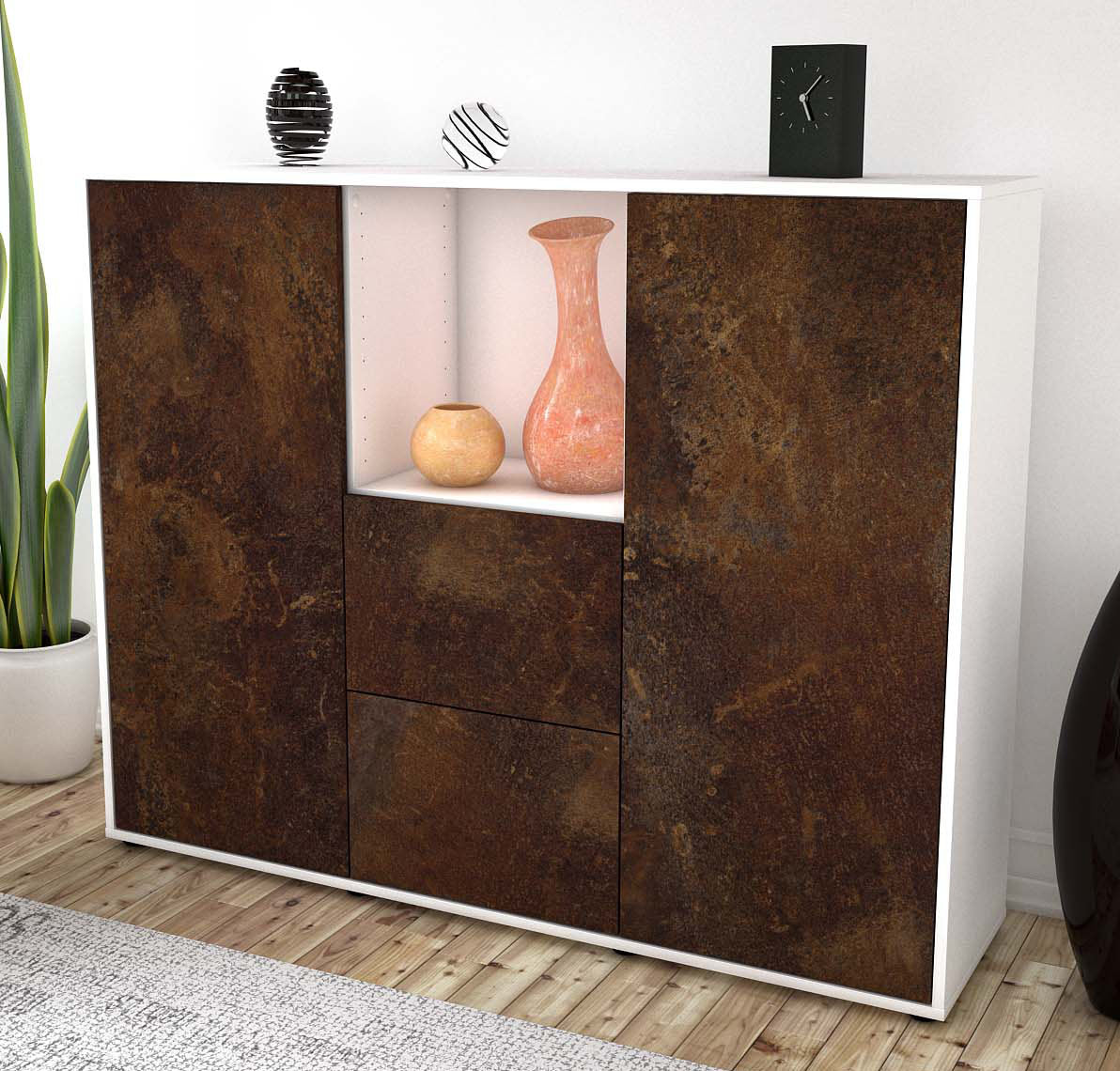 Highboard Rabea, Rost Studio (136x108x35cm) - Dekati GmbH