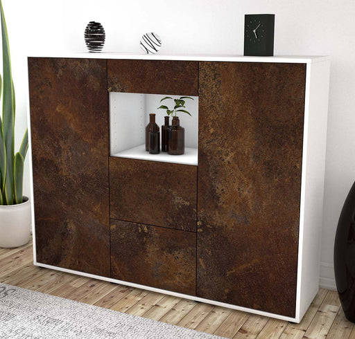 Highboard Rachelle, Rost Studio (136x108x35cm) - Dekati GmbH