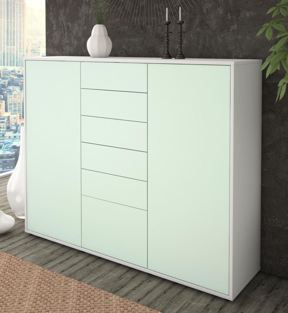 Highboard Ramona, Mint Studio (136x108x35cm) - Dekati GmbH