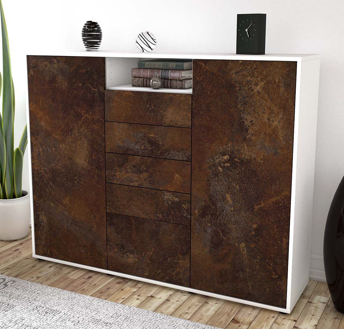 Highboard Ravena, Rost Studio (136x108x35cm) - Dekati GmbH