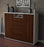 Highboard Ravena, Walnuss Studio (136x108x35cm) - Dekati GmbH