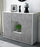 Highboard Rella, Beton Studio (136x108x35cm) - Dekati GmbH