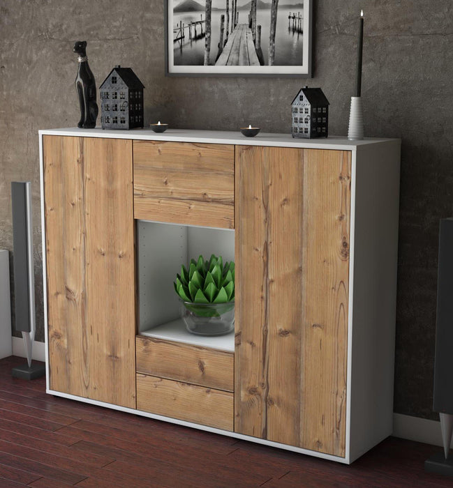 Highboard Rella, Pinie Studio (136x108x35cm) - Dekati GmbH