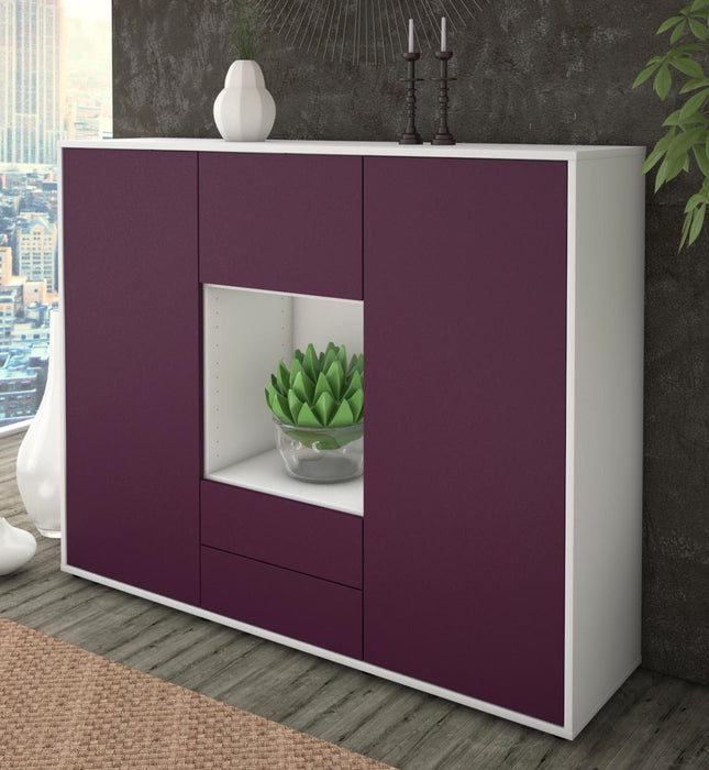 Highboard Rella, Lila Studio (136x108x35cm) - Dekati GmbH