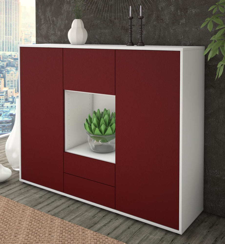 Highboard Rella, Bordeaux Studio (136x108x35cm) - Dekati GmbH