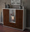 Highboard Renata, Walnuss Studio (136x108x35cm) - Dekati GmbH