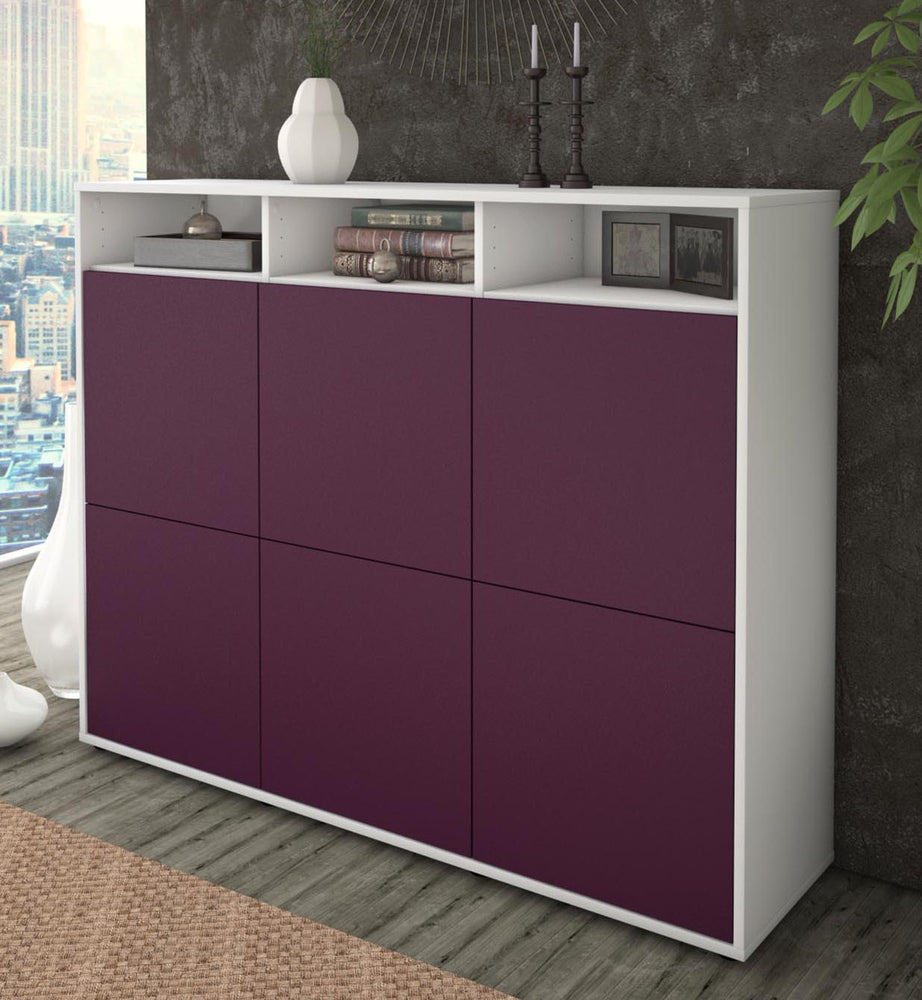 Highboard Sara, Lila Studio (136x108x35cm) - Dekati GmbH