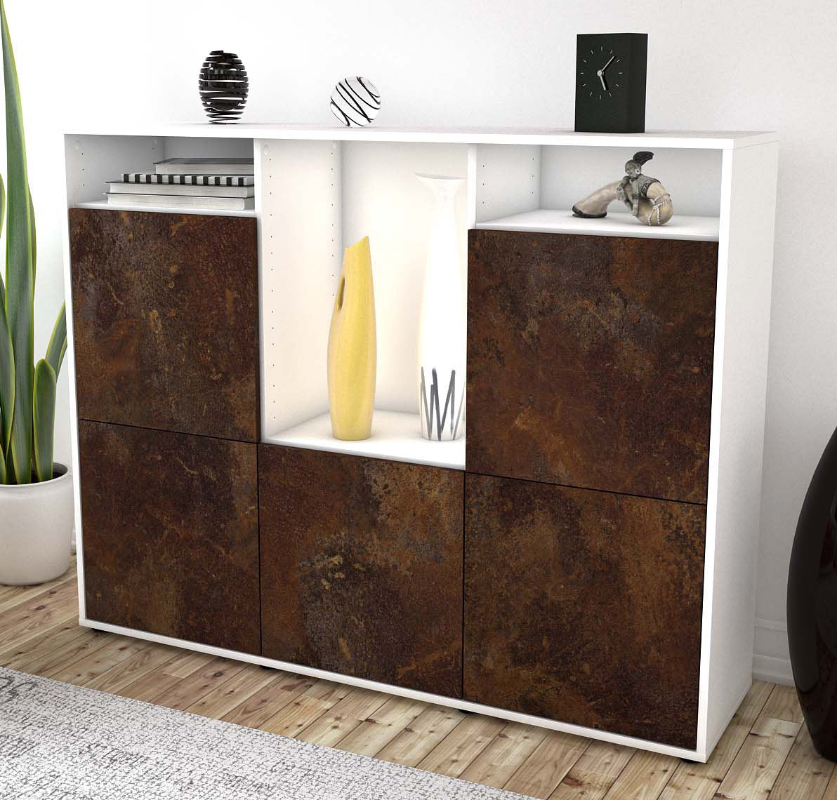 Highboard Sarina, Rost Studio (136x108x35cm) - Dekati GmbH