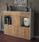 Highboard Selena, Pinie Studio (136x108x35cm) - Dekati GmbH