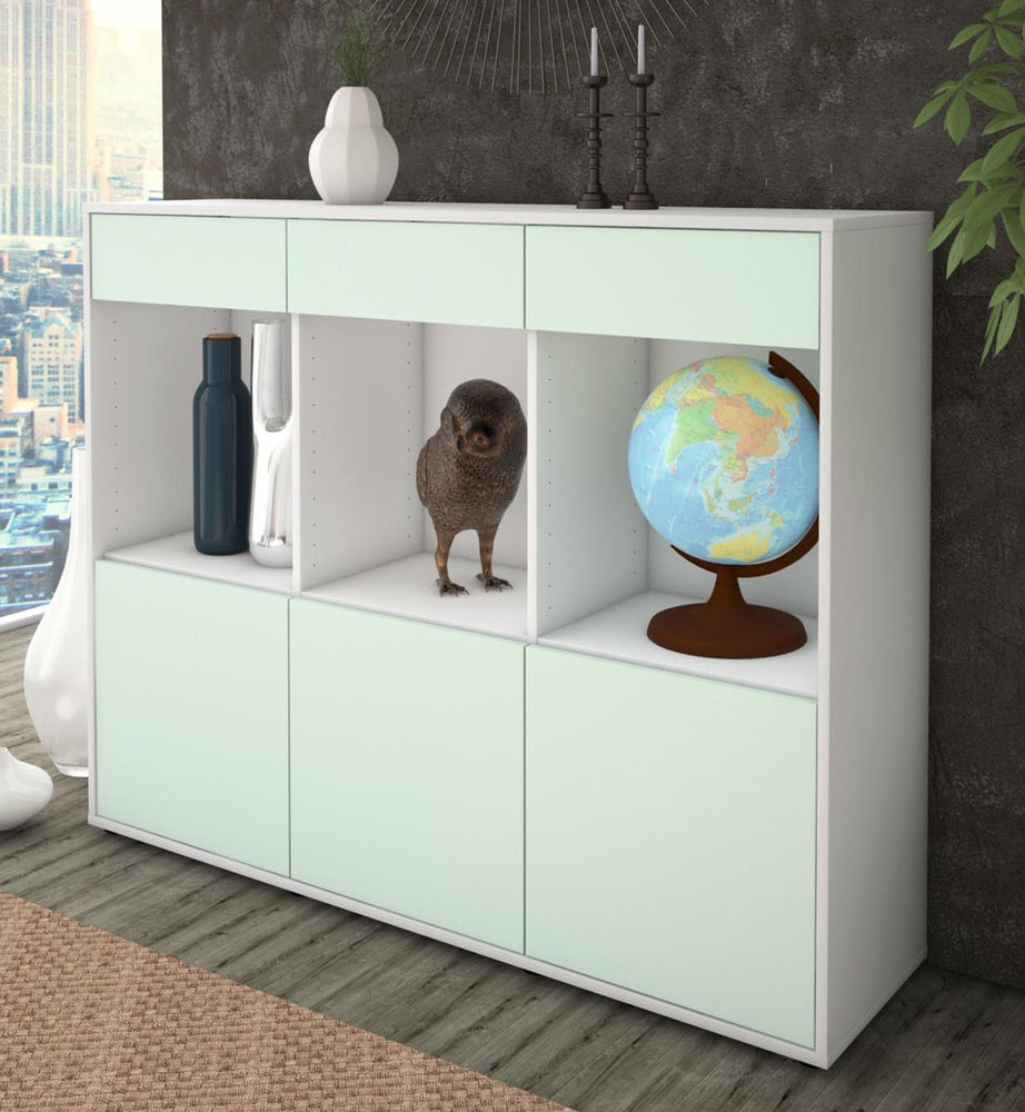 Highboard Selina, Mint Studio (136x108x35cm) - Dekati GmbH