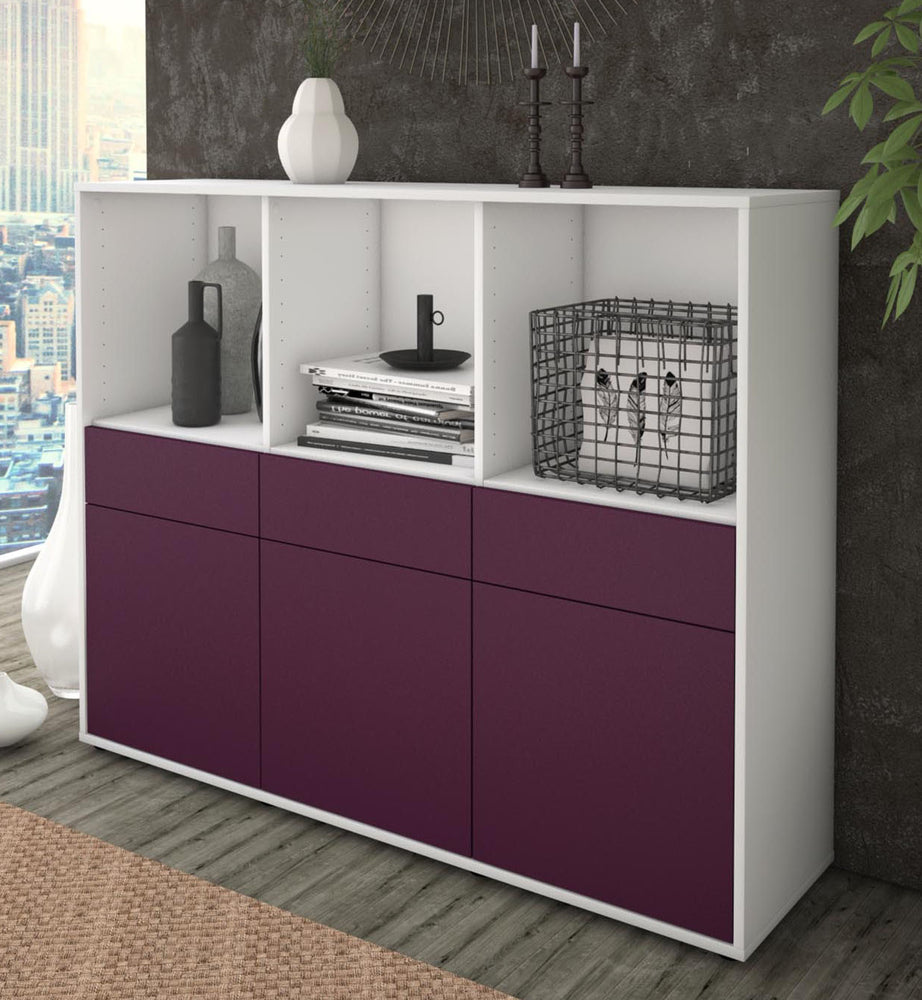 Highboard Selma, Lila Studio (136x108x35cm) - Dekati GmbH