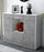 Highboard Serafina, Beton Studio (136x108x35cm) - Dekati GmbH