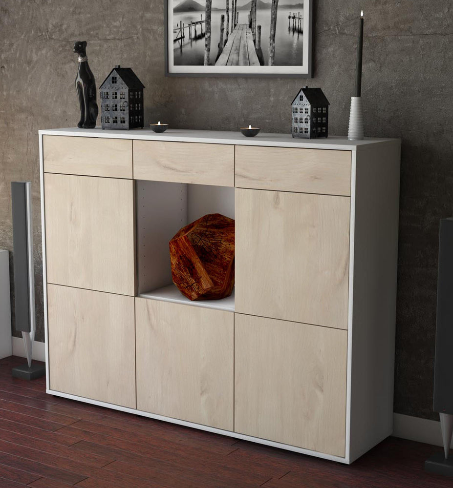 Highboard Serafina, Zeder Studio (136x108x35cm) - Dekati GmbH