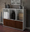 Highboard Seraphine, Walnuss Studio (136x108x35cm) - Dekati GmbH