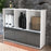 Highboard Seraphine, Grau Studio (136x108x35cm) - Dekati GmbH