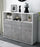 Highboard Serenella, Beton Studio (136x108x35cm) - Dekati GmbH