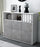 Highboard Sina, Beton Studio (136x108x35cm) - Dekati GmbH