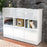 Highboard Sira, Weiß Studio (136x108x35cm) - Dekati GmbH