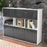 Highboard Sira, Grau Studio (136x108x35cm) - Dekati GmbH