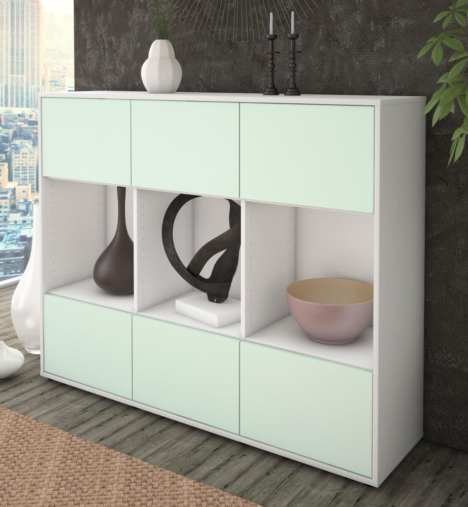 Highboard Suna, Mint Studio (136x108x35cm) - Dekati GmbH