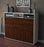 Highboard Tatiana, Walnuss Studio (136x108x35cm) - Dekati GmbH