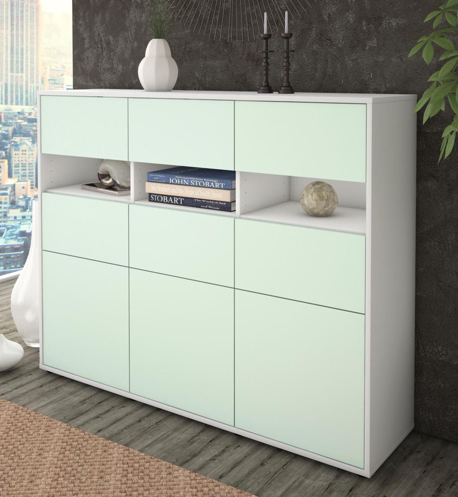 Highboard Teresa, Mint Studio (136x108x35cm) - Dekati GmbH