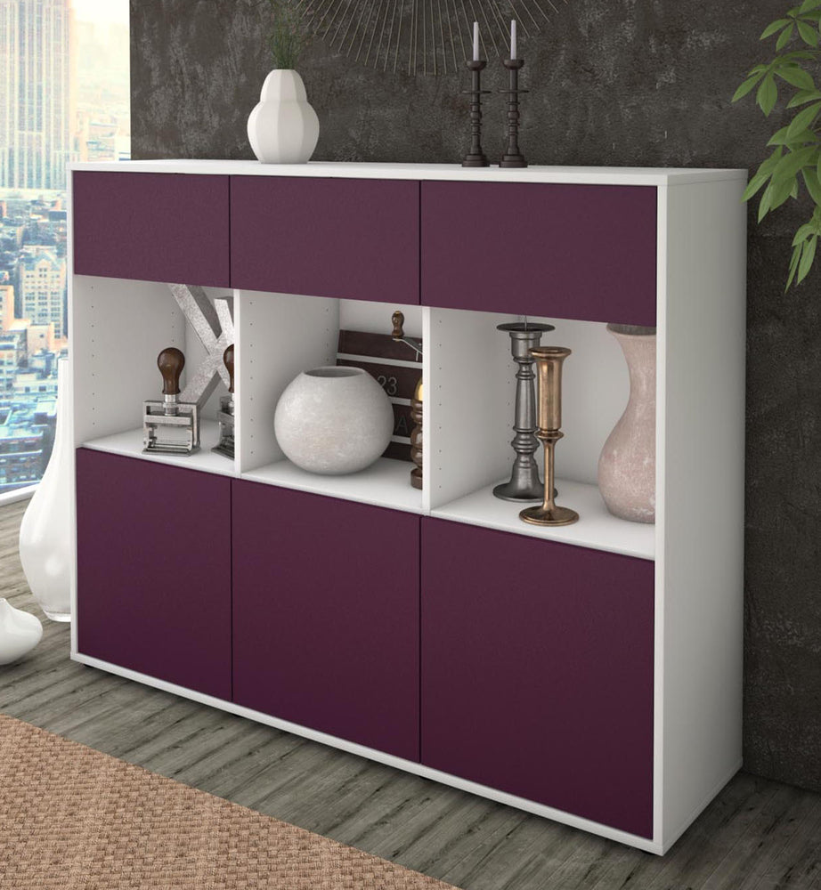 Highboard Tessa, Lila Studio (136x108x35cm) - Dekati GmbH