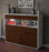 Highboard Tina, Walnuss Studio (136x108x35cm) - Dekati GmbH