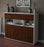 Highboard Tizia, Walnuss Studio (136x108x35cm) - Dekati GmbH