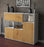 Highboard Valenzia, Eiche Studio (136x108x35cm) - Dekati GmbH