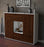 Highboard Veronica, Walnuss Studio (136x108x35cm) - Dekati GmbH