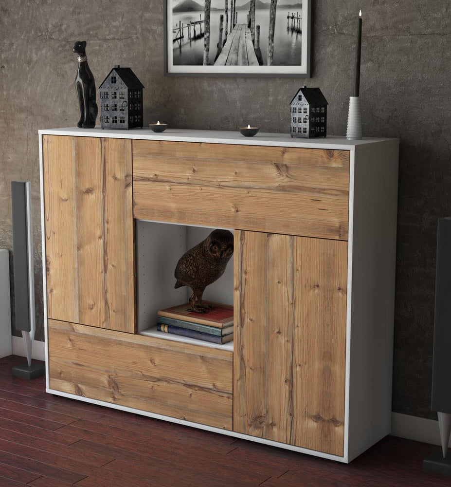 Highboard Vicky, Pinie Studio (136x108x35cm) - Dekati GmbH